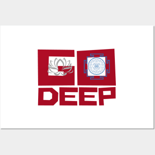 GO DEEP Posters and Art